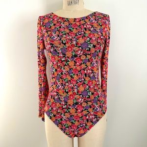 Lord & Taylor Mesh Bodysuit